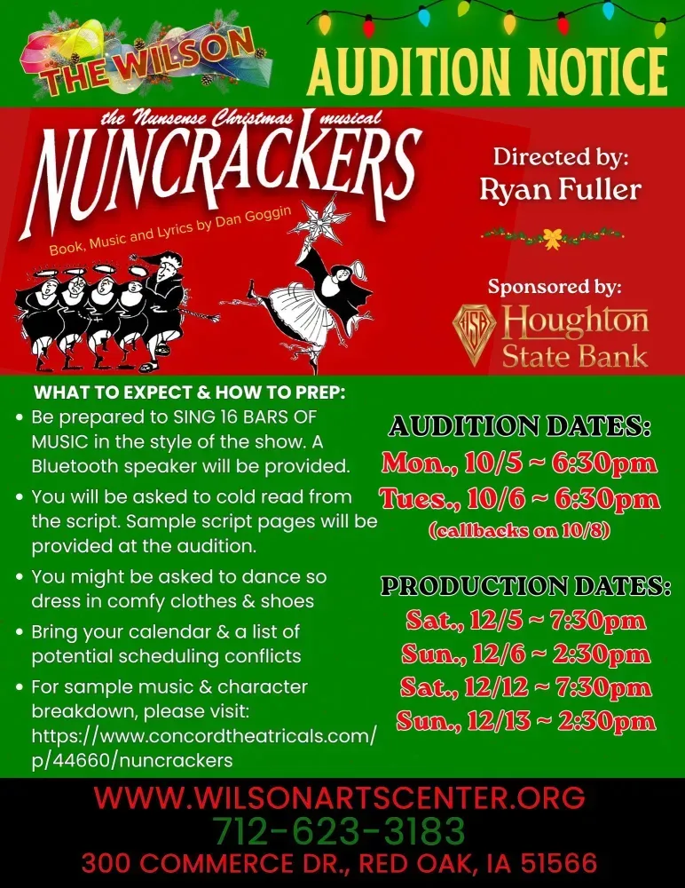 Nuncrackers Auditions