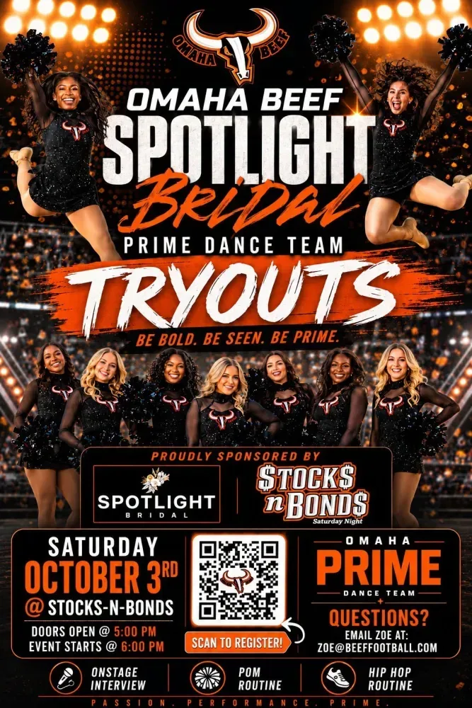 Omaha Beef Dance Team Tryouts